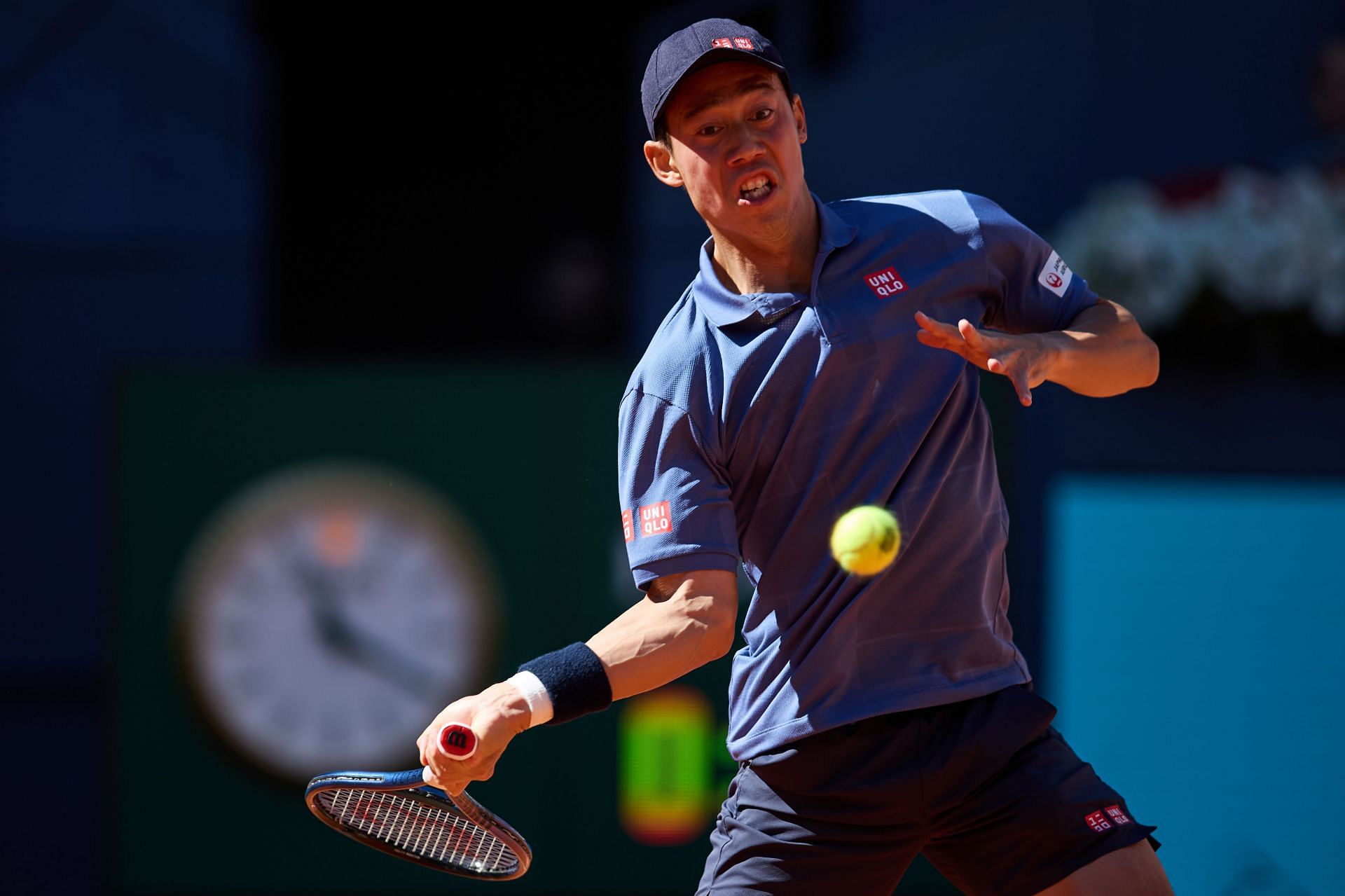 Nishikori at the Mutua Madrid Open - Source: Getty